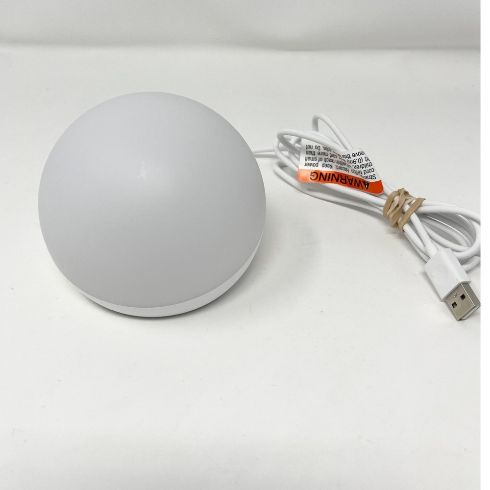 Amazon Echo Glow‎ Smart Lamp for Kids S7RN5S White Sphere LED Alexa Compatible